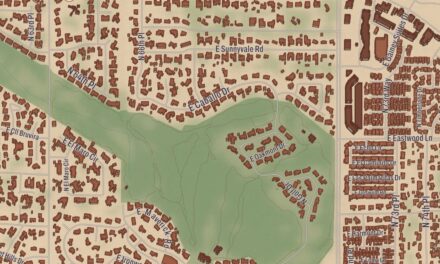 Beautifully Detailed Map of Paradise Valley, Arizona