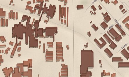 Beautifully Detailed Map of South Tucson, Arizona