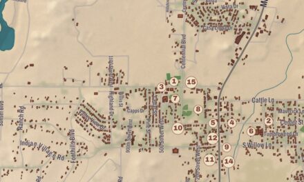 Beautifully Detailed Map of Taylor, Arizona