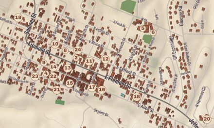 Beautifully Detailed Map of Tombstone, Arizona