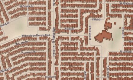 Beautifully Detailed Map of Youngtown, Arizona