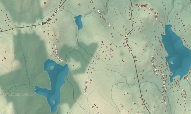 Map of Andover, Connecticut in 2026