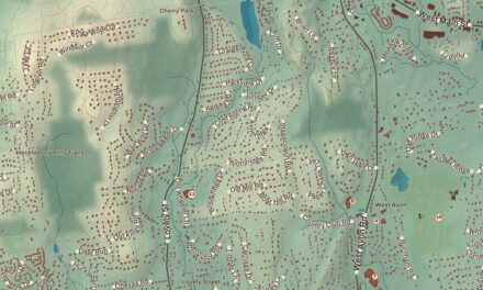 Map of Avon, Connecticut in 2026