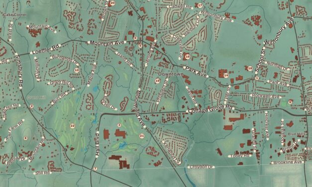Map of Bloomfield, Connecticut in 2026