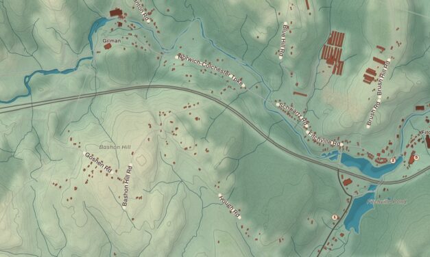 Map of Bozrah, Connecticut in 2026