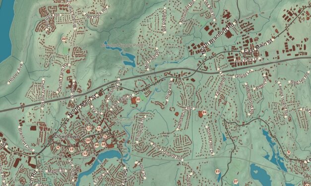 Map of Branford, Connecticut in 2026