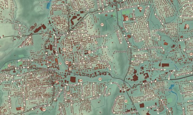 Map of Bristol, Connecticut in 2026