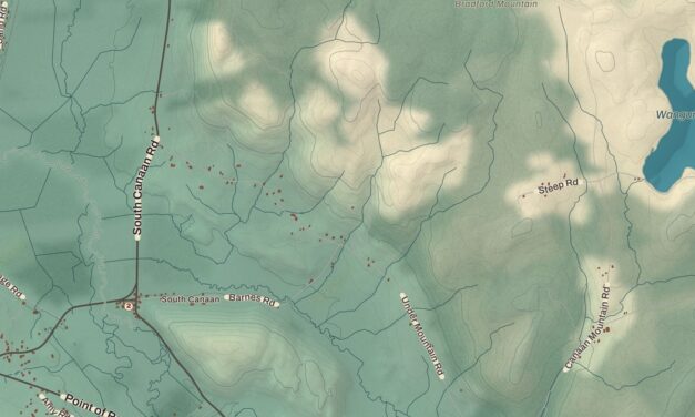 Map of Canaan, Connecticut in 2026