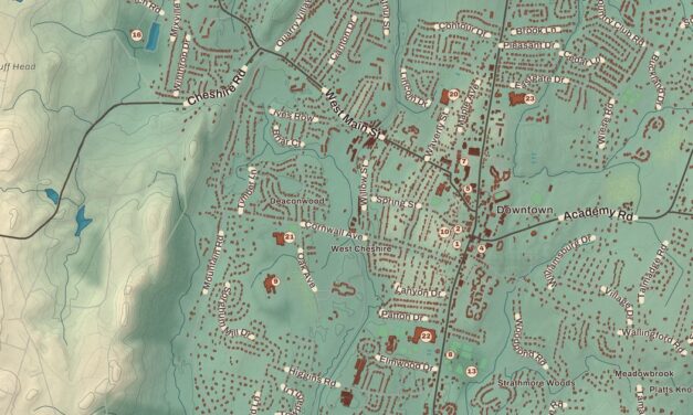Map of Cheshire, Connecticut in 2026