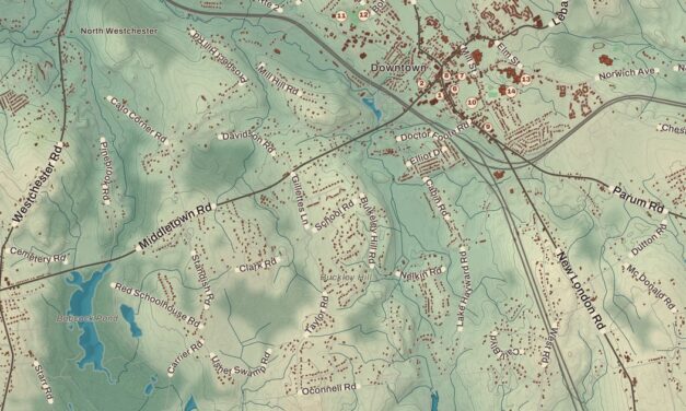 Map of Colchester, Connecticut in 2026