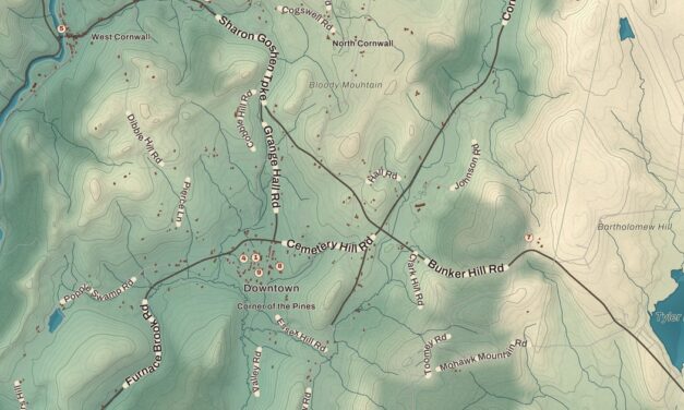 Map of Cornwall, Connecticut in 2026