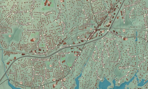 Map of Darien, Connecticut in 2026