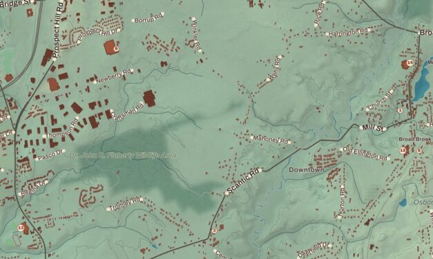 Map of East Windsor, Connecticut in 2026