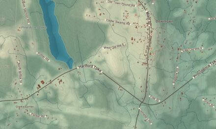 Map of Hampton, Connecticut in 2026