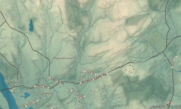 Map of Lyme, Connecticut in 2026