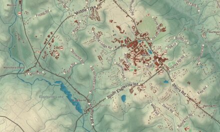 Map of Mansfield, Connecticut in 2026