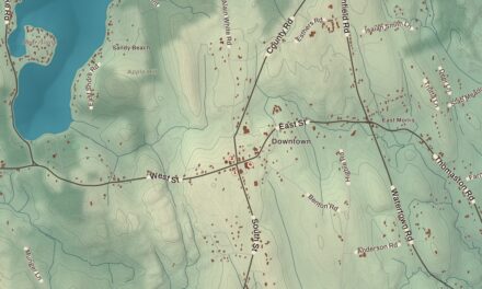 Map of Morris, Connecticut in 2026