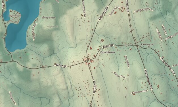 Map of Morris, Connecticut in 2026