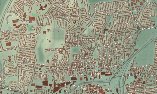 Map of New Britain, Connecticut in 2026