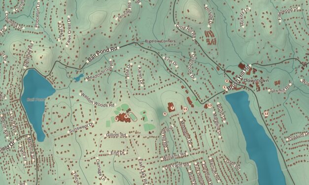 Map of New Fairfield, Connecticut in 2026