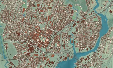 Map of New Haven, Connecticut in 2026