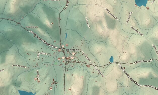Map of Norfolk, Connecticut in 2026