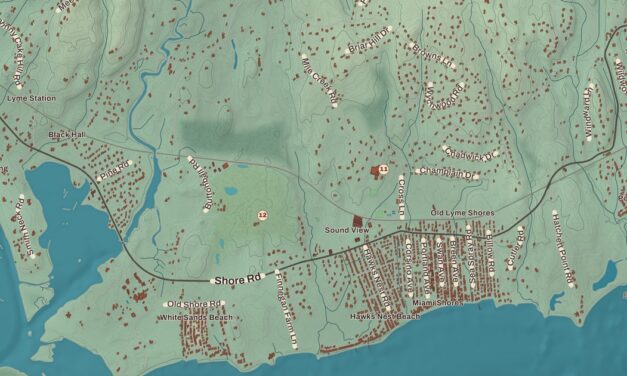 Map of Old Lyme, Connecticut in 2026