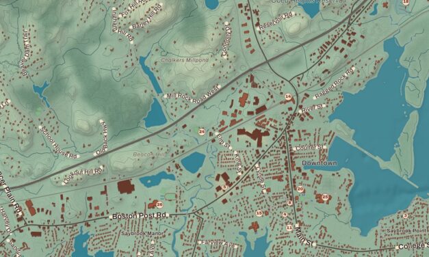 Map of Old Saybrook, Connecticut in 2026