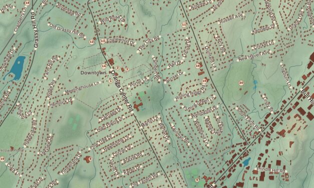 Map of Orange, Connecticut in 2026