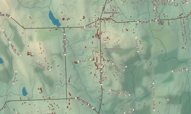 Map of Pomfret, Connecticut in 2026