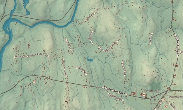Map of Preston, Connecticut in 2026