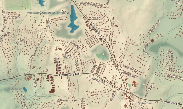 Map of Prospect, Connecticut in 2026