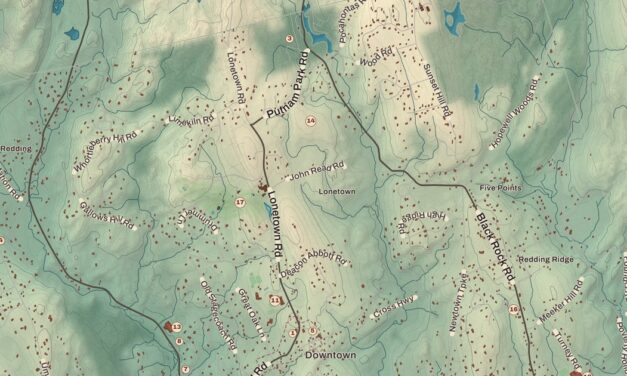 Map of Redding, Connecticut in 2026
