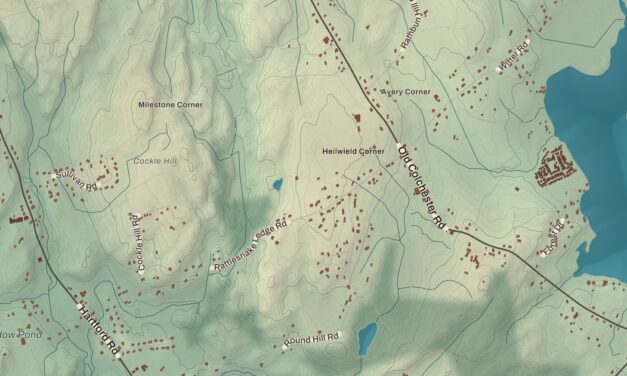 Map of Salem, Connecticut in 2026
