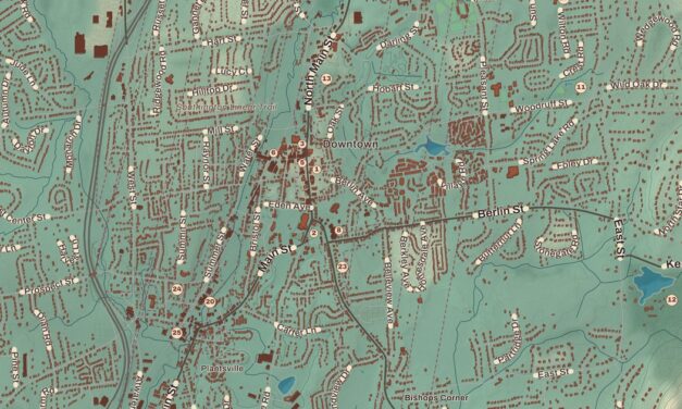 Map of Southington, Connecticut in 2026