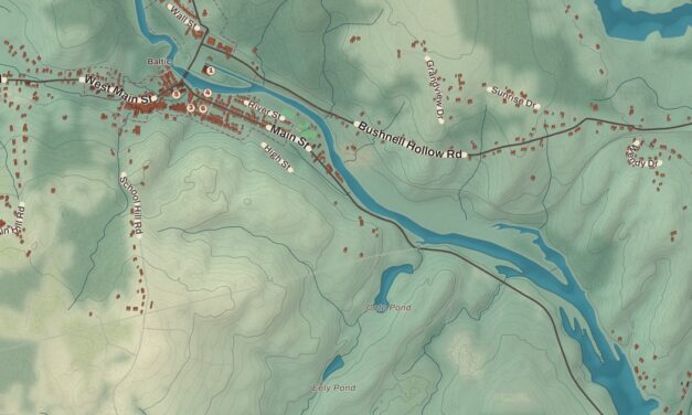 Map of Sprague, Connecticut in 2026