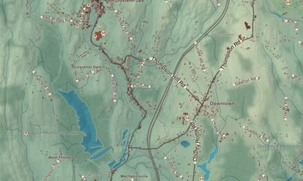 Map of Thompson, Connecticut in 2026