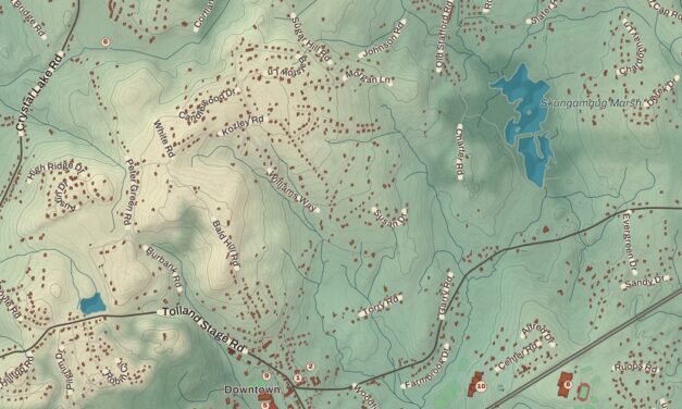 Map of Tolland, Connecticut in 2026