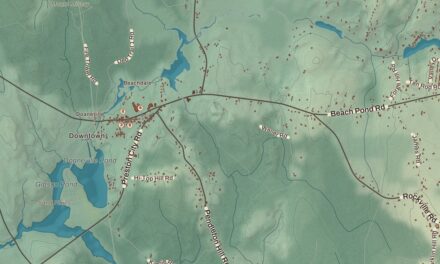Map of Voluntown, Connecticut in 2026