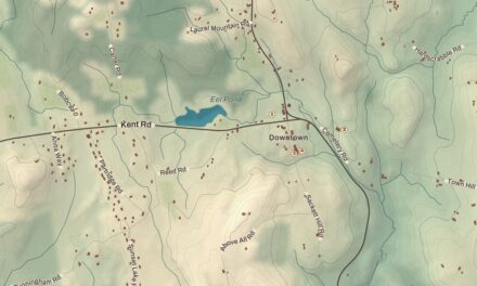 Map of Warren, Connecticut in 2026