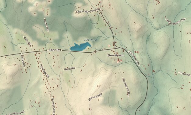 Map of Warren, Connecticut in 2026