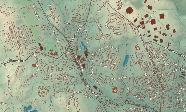 Map of Watertown, Connecticut in 2026
