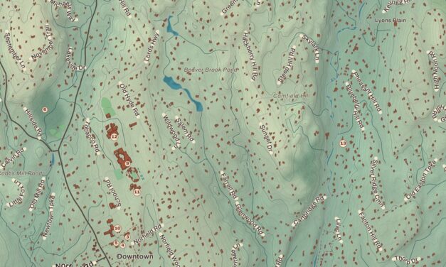 Map of Weston, Connecticut in 2026