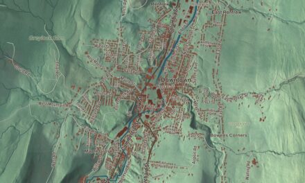 Map of Adams, Massachusetts in 2026