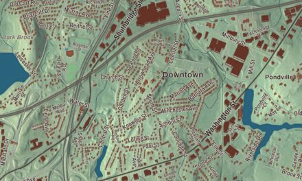 Map of Auburn, Massachusetts in 2026
