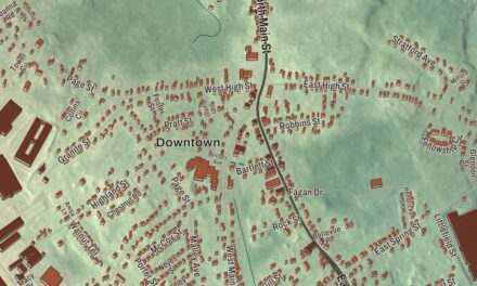 Map of Avon, Massachusetts in 2026