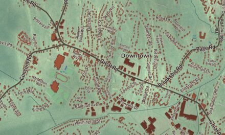 Map of Bedford, Massachusetts in 2026
