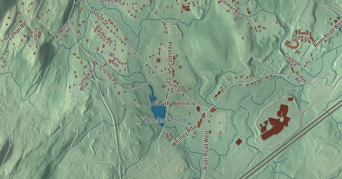 Map of Berlin, Massachusetts in 2026