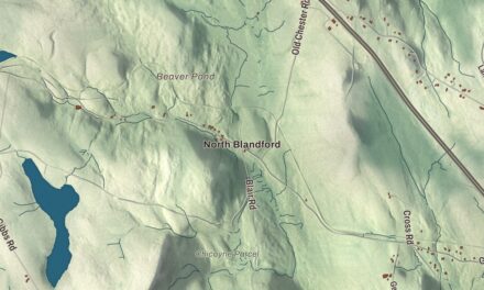 Map of Blandford, Massachusetts in 2026