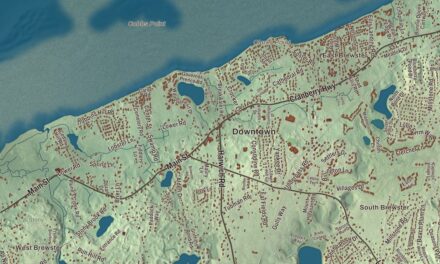 Map of Brewster, Massachusetts in 2026